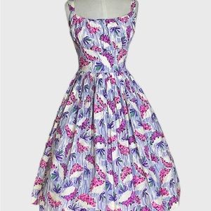 Victorian Violets Norma Jean Dress by Retrospec'd